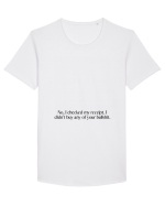 no, i checked my receipt... Tricou mânecă scurtă guler larg Bărbat Skater