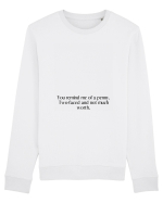 you remind me of a ... Bluză mânecă lungă Unisex Rise