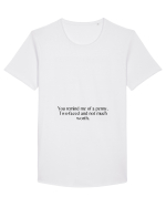 you remind me of a ... Tricou mânecă scurtă guler larg Bărbat Skater