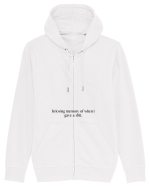 in loving memory of... Hanorac cu fermoar Unisex Connector