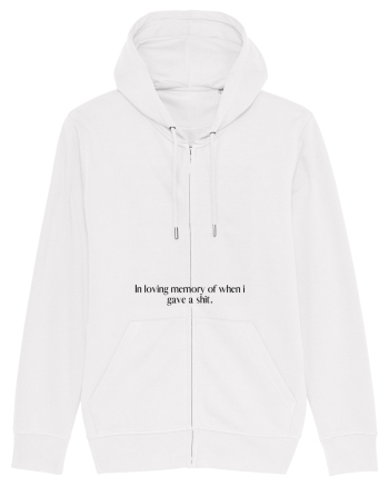 in loving memory of... White