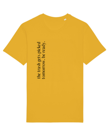 the trash gets... Spectra Yellow