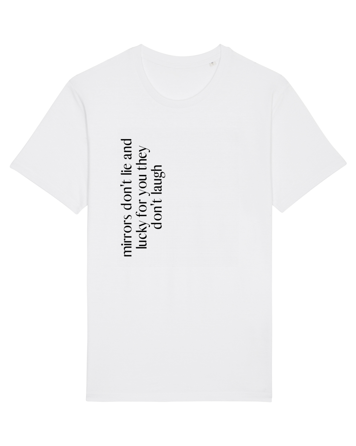 Tricou mânecă scurtă Unisex Rocker White