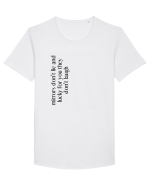 mirrors don t lie... Tricou mânecă scurtă guler larg Bărbat Skater