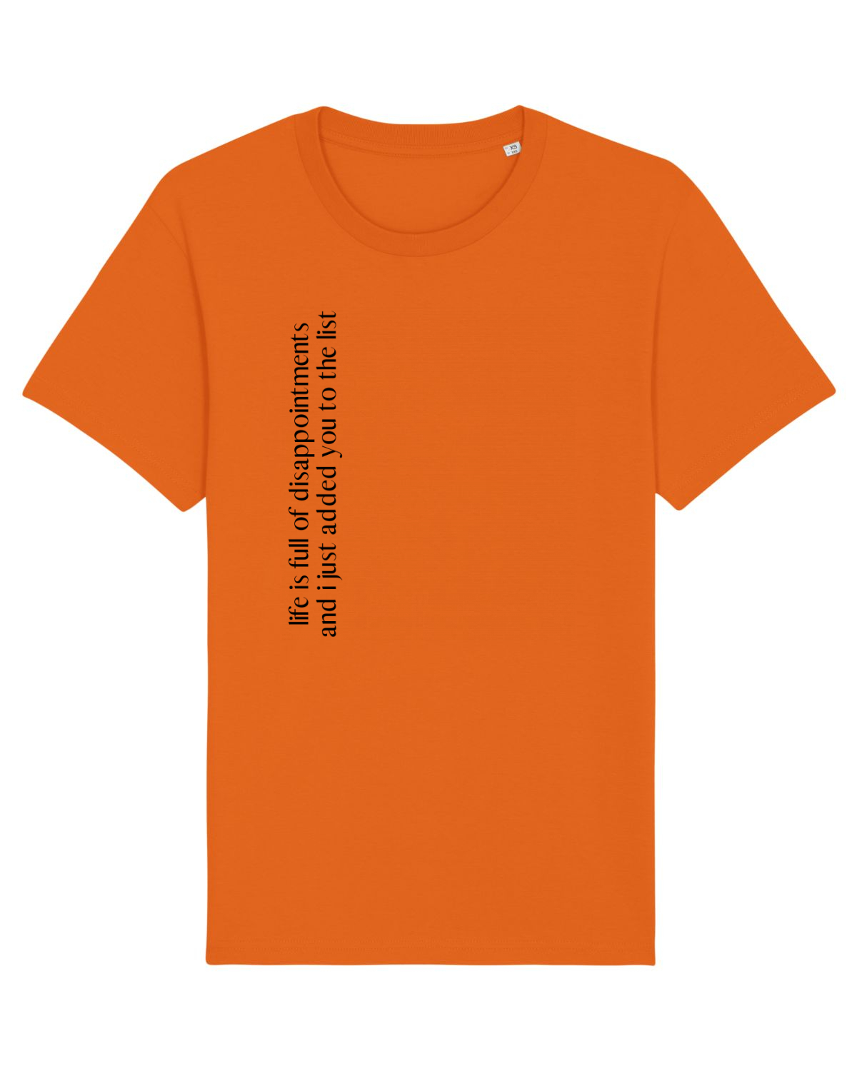 Tricou mânecă scurtă Unisex Rocker Bright Orange