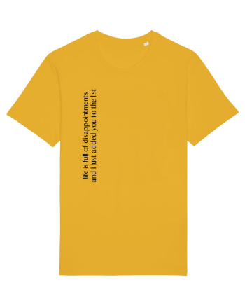 life is full of dissapointments... Spectra Yellow