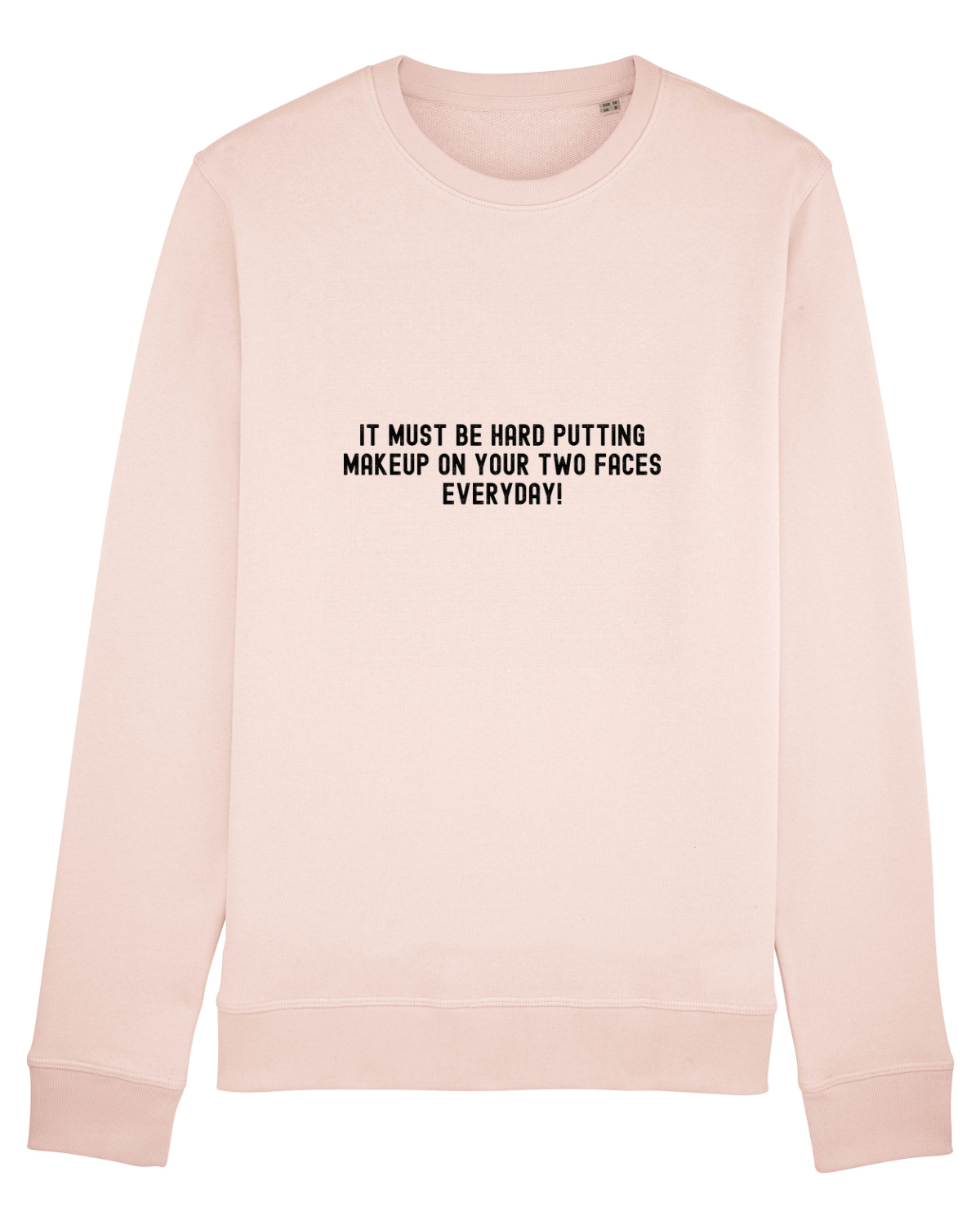 Bluză mânecă lungă Unisex Rise Candy Pink