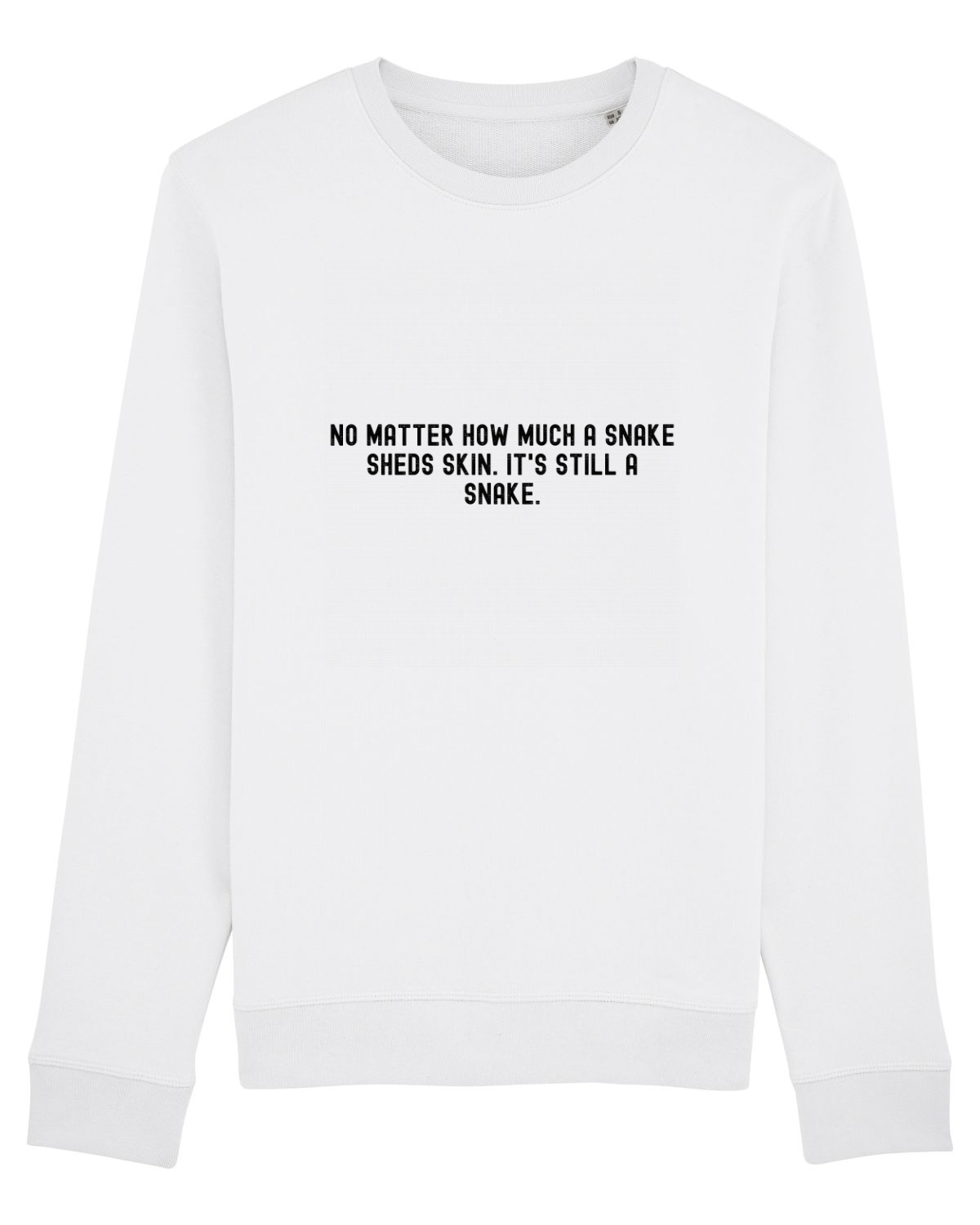 Bluză mânecă lungă Unisex Rise White