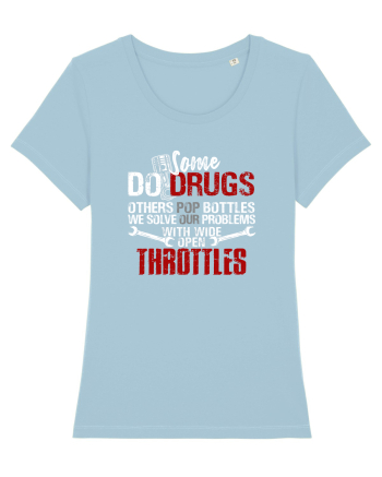 Throttles Sky Blue