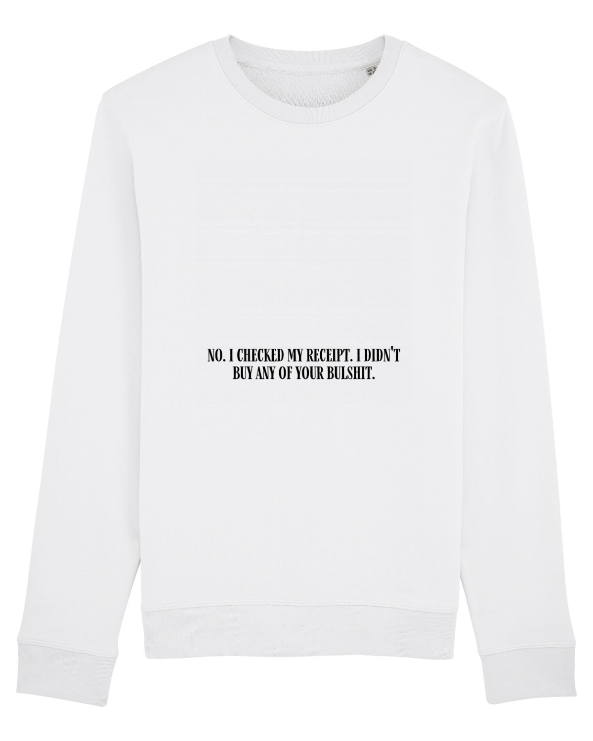 Bluză mânecă lungă Unisex Rise White