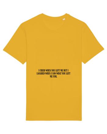 i cried when you left... Spectra Yellow