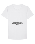 i cried when you left... Tricou mânecă scurtă guler larg Bărbat Skater