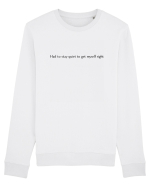 had to saty quiet... Bluză mânecă lungă Unisex Rise