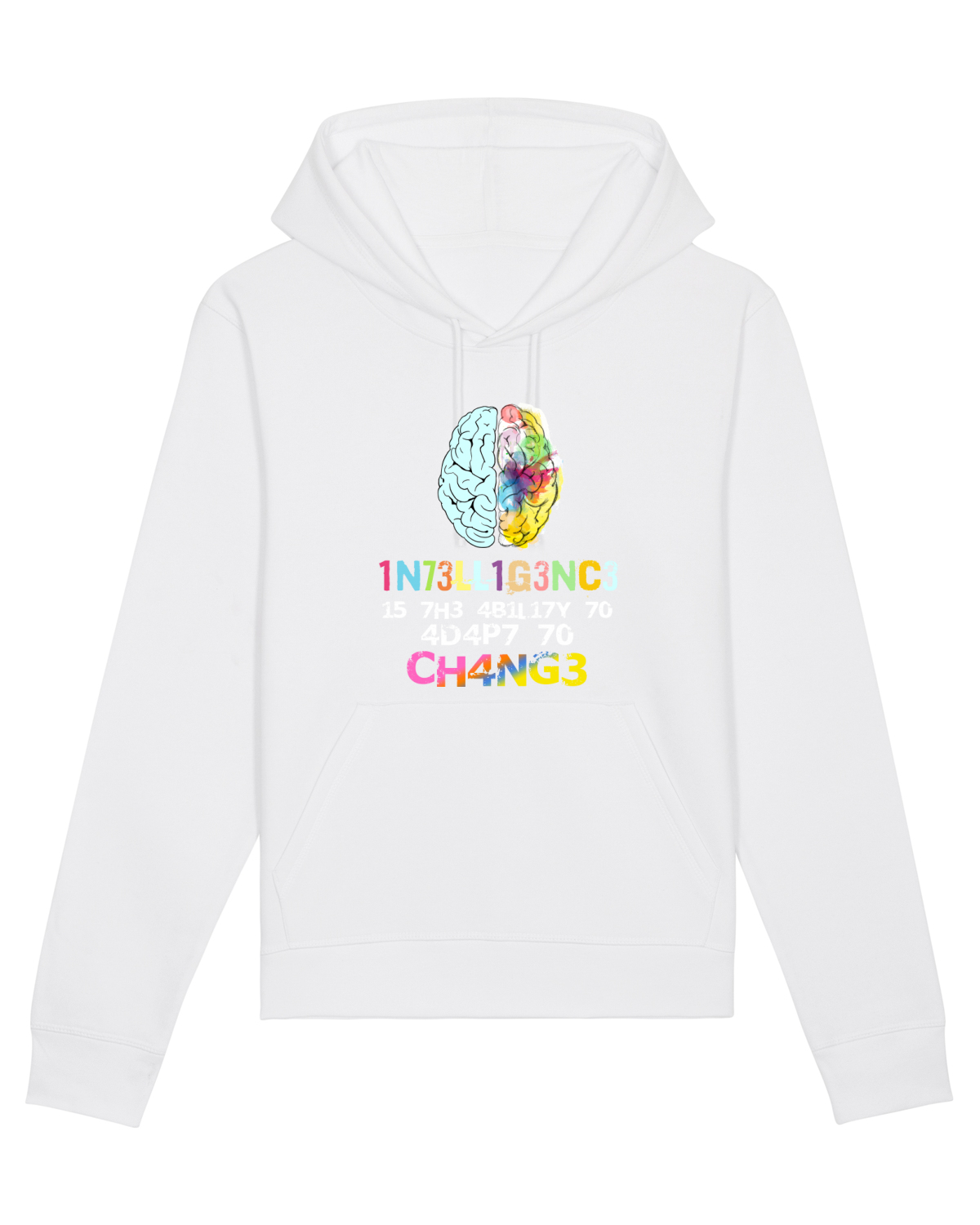 Hanorac Unisex Drummer White