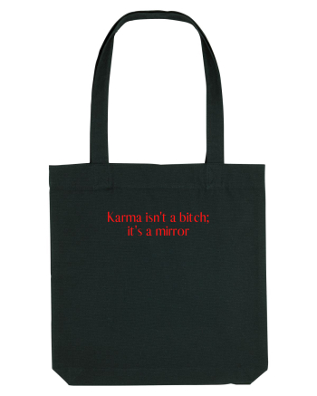 karma isn t ... Black
