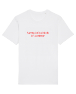 karma isn t ... Tricou mânecă scurtă Unisex Rocker