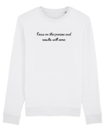 focus on the process... Bluză mânecă lungă Unisex Rise