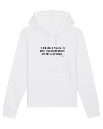 if the mind is willing... White