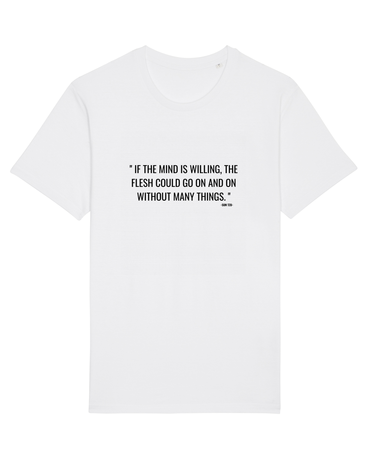 Tricou mânecă scurtă Unisex Rocker White
