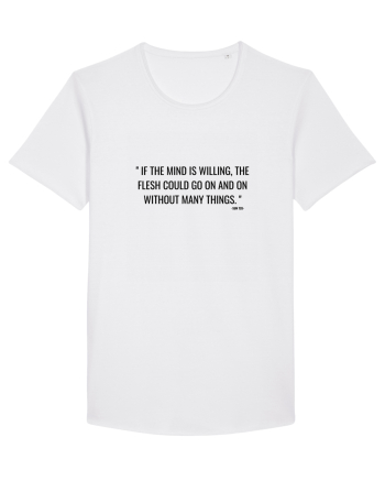 if the mind is willing... White