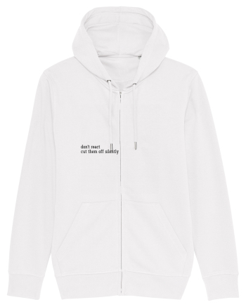 don t react... White