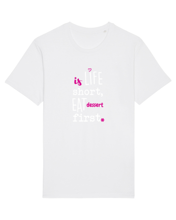 Eat dessert first White
