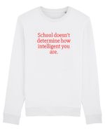 school doesn t determine... Bluză mânecă lungă Unisex Rise