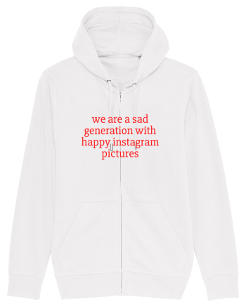 we are a sad... White