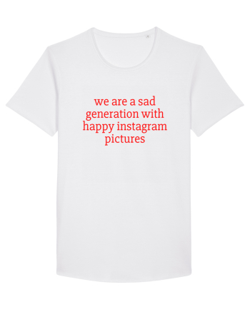 we are a sad... White