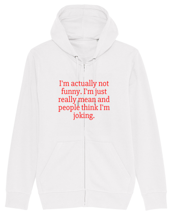 i m actually not... White
