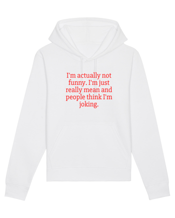 i m actually not... White