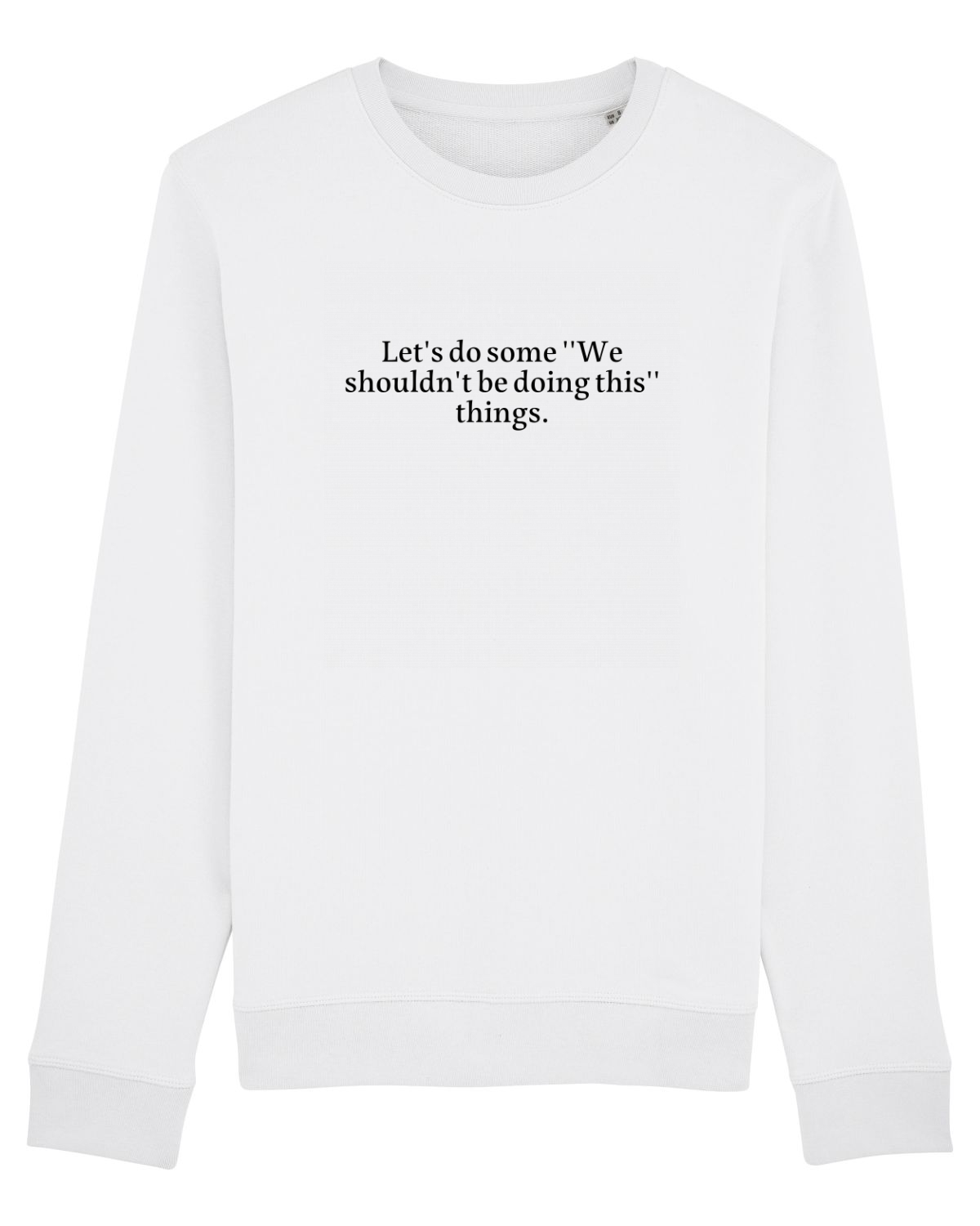Bluză mânecă lungă Unisex Rise White