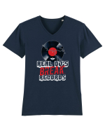 Real DJ's break records Tricou mânecă scurtă guler V Bărbat Presenter