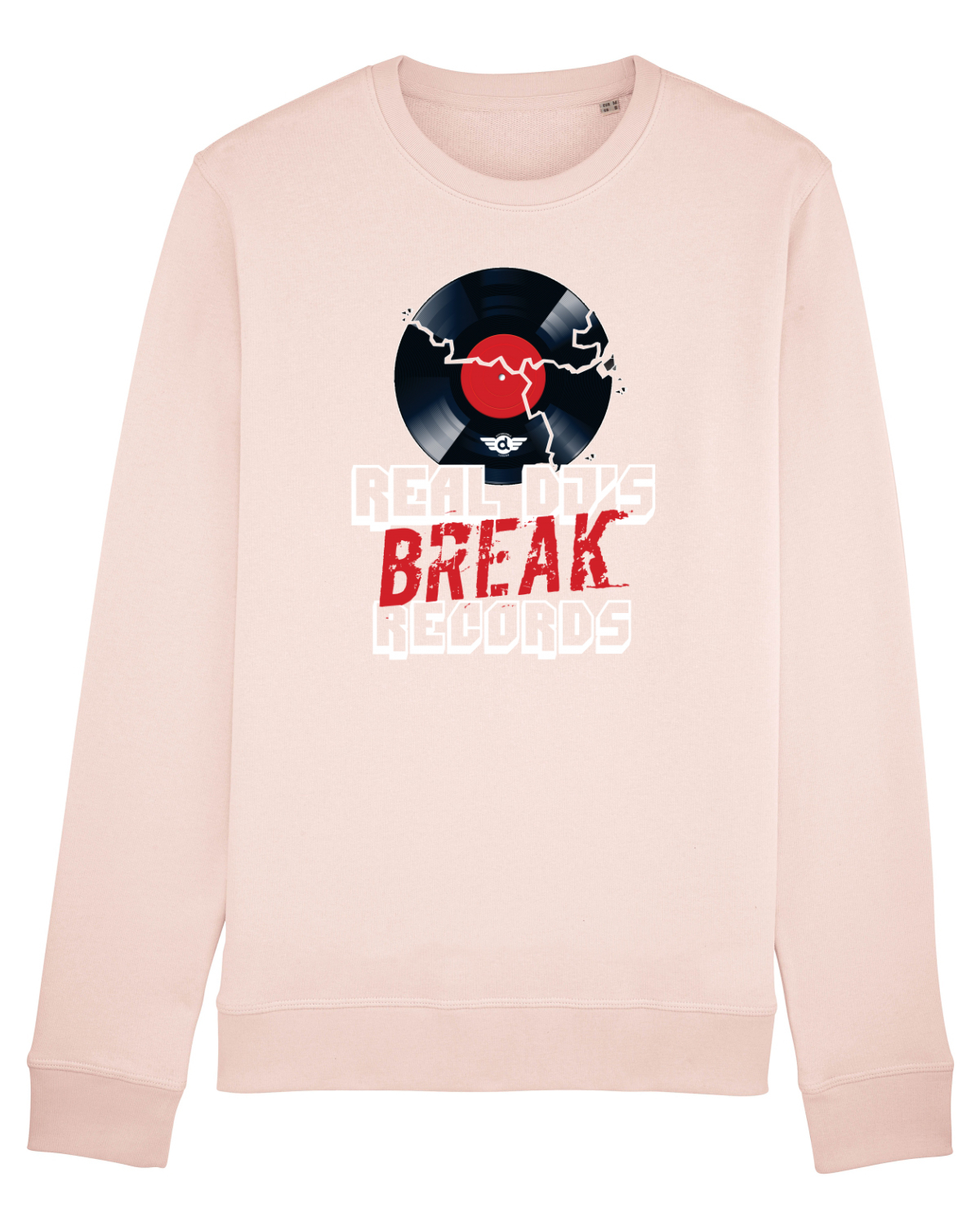 Bluză mânecă lungă Unisex Rise Candy Pink