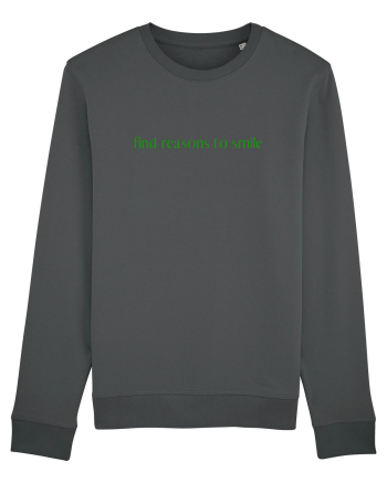find reason to smile Anthracite
