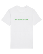 find reason to smile Tricou mânecă scurtă Unisex Rocker