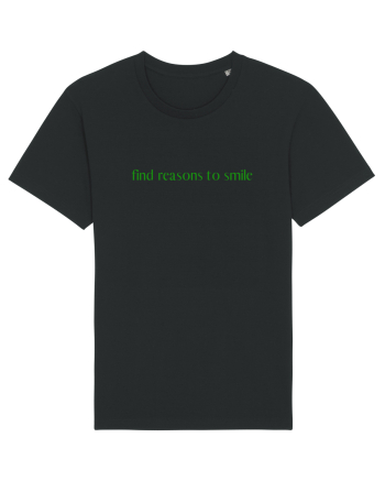 find reason to smile Black