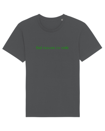 find reason to smile Anthracite