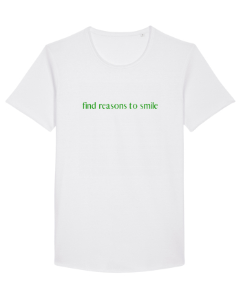 find reason to smile White