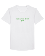 i am curious about you Tricou mânecă scurtă guler larg Bărbat Skater