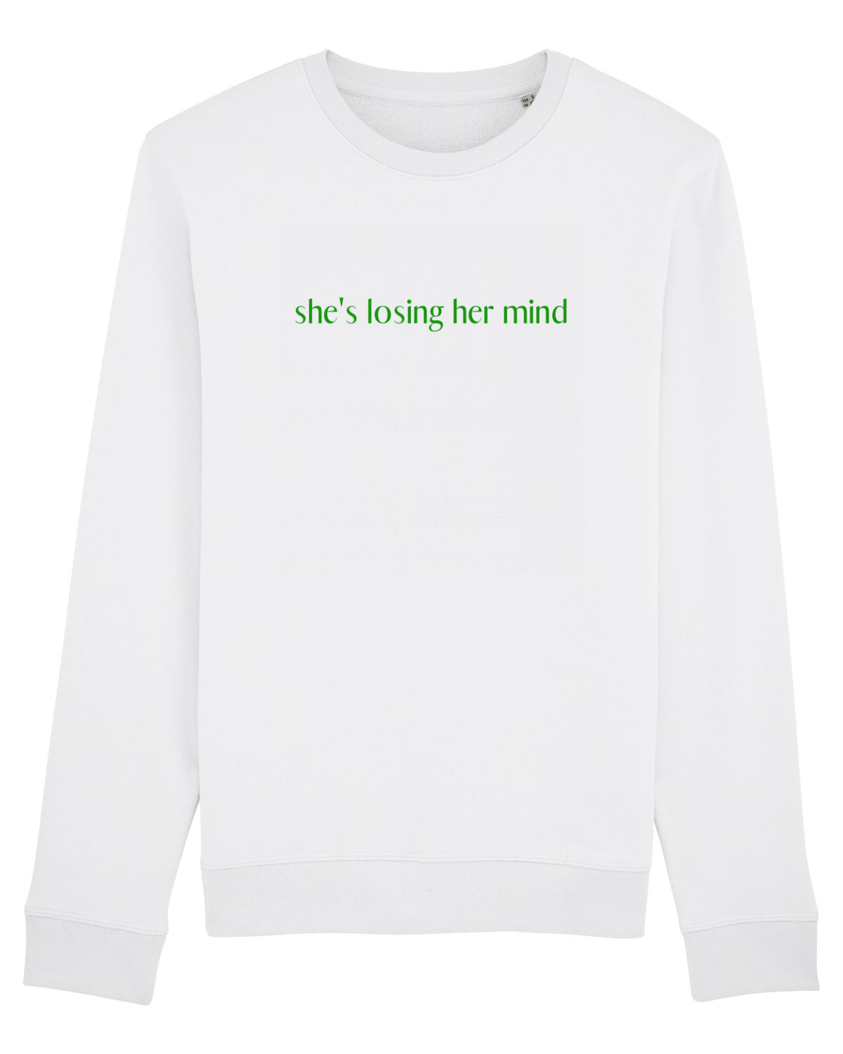 Bluză mânecă lungă Unisex Rise White