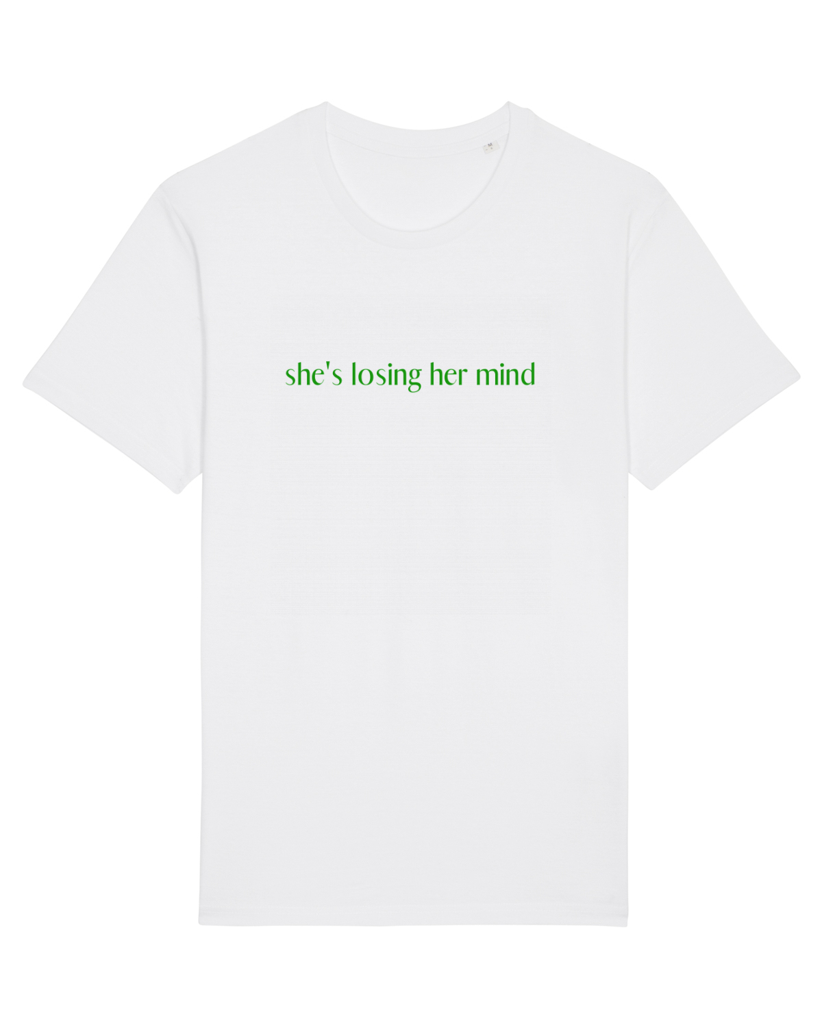Tricou mânecă scurtă Unisex Rocker White