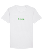 life changes Tricou mânecă scurtă guler larg Bărbat Skater