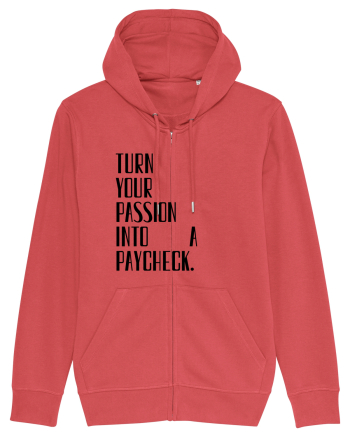 TURN YOUR PASSION... Carmine Red