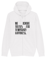 we ignore truths... Hanorac cu fermoar Unisex Connector