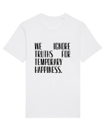 we ignore truths... Tricou mânecă scurtă Unisex Rocker