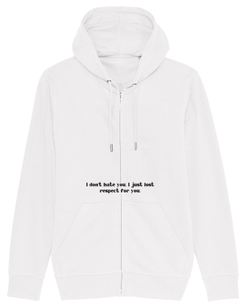 i don t hate you... White