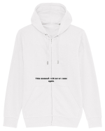 this moment will never come... Hanorac cu fermoar Unisex Connector