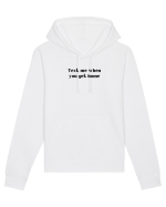 text me when you get home Hanorac Unisex Drummer