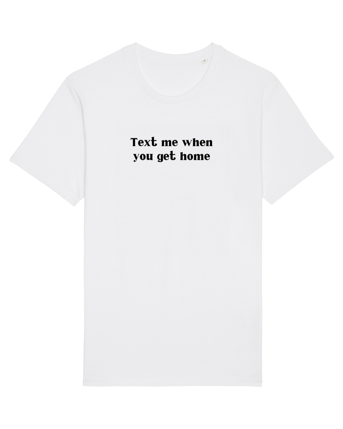 Tricou mânecă scurtă Unisex Rocker White